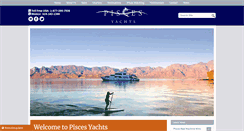 Desktop Screenshot of piscesyachts.com